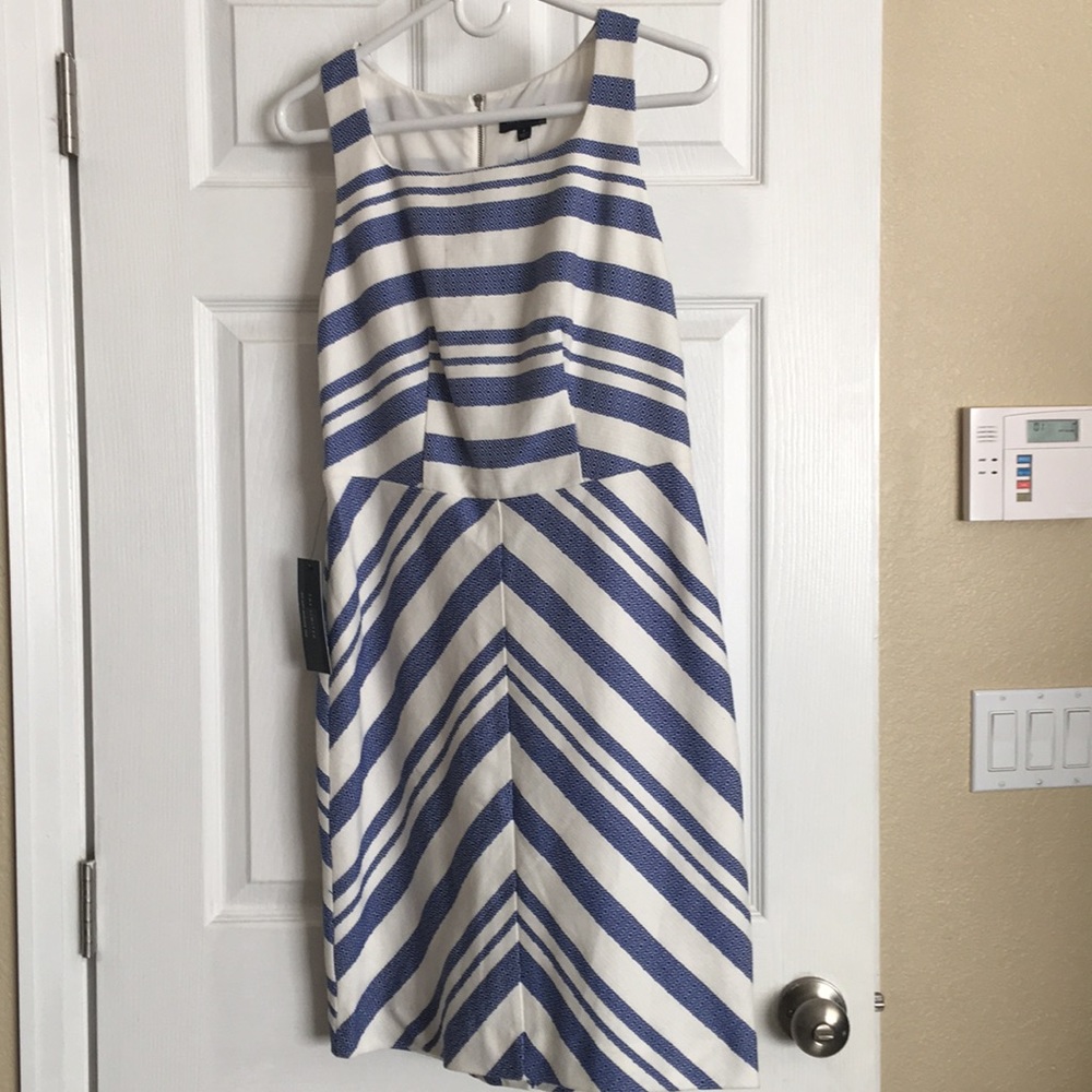 Woman’s The Limited Dress, blue and white
